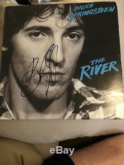 BRUCE SPRINGSTEEN Signed Autographed THE RIVER Album Includes Vinyl JSA LOA