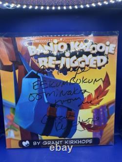 Banjo Kazooie Re-Jiggyed Gold Variant Vinyl Rejiggyed Autographed Signed