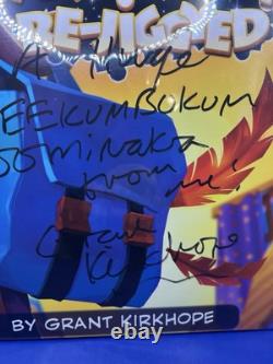 Banjo Kazooie Re-Jiggyed Gold Variant Vinyl Rejiggyed Autographed Signed