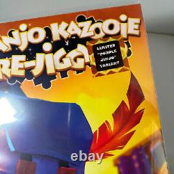 Banjo Kazooie Re-Jiggyed Purple Vinyl Record LP + SIGNED PRINT Grant Kirkhope