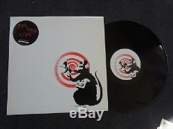 Banksy original Un Signed Radar Rat Vinyl Record VERY RARE Limited Edition Rome
