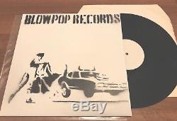 Banksy un Signed Capoeira Twins Blowpop Record Vinyl & Sleeve Rare LASER CODED