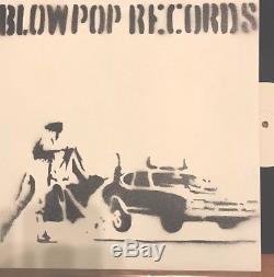 Banksy un Signed Capoeira Twins Blowpop Record Vinyl & Sleeve Rare LASER CODED