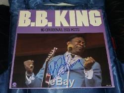 Bb King Autographed Record Lp Signed Record Vinyl Album Vintage Blues