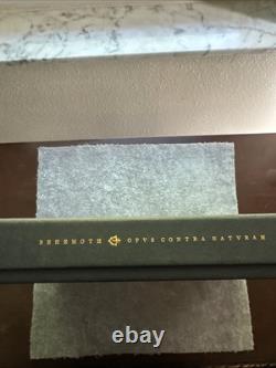 Behemoth'Opus Contra Natvram' Vinyl Box Set. BRAND NEW / Autographed