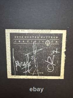 Behemoth'Opus Contra Natvram' Vinyl Box Set. BRAND NEW / Autographed