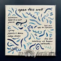 Berlioz Open This Wall Vinyl Autographed Signed Sleeve SAFE? SHIP