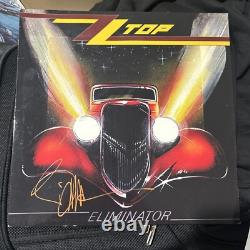Billy Gibbons Signed ZZ Top Eliminator Vinyl Record Album LEGEND