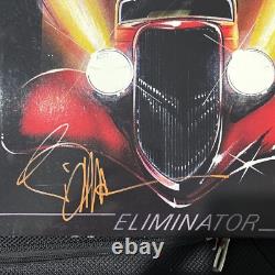 Billy Gibbons Signed ZZ Top Eliminator Vinyl Record Album LEGEND