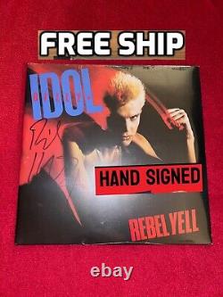 Billy Idol Rebel Yell Vinyl Expanded Edition Autographed Signed Limited 2LP