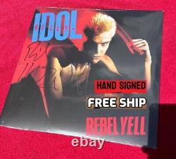 Billy Idol Rebel Yell Vinyl Expanded Edition Autographed Signed Limited 2LP