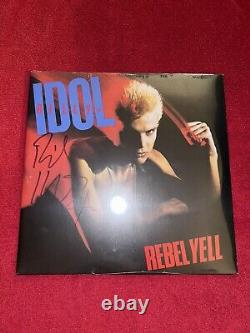 Billy Idol Rebel Yell Vinyl Expanded Edition Autographed Signed Limited 2LP