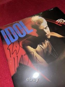 Billy Idol Rebel Yell Vinyl Expanded Edition Autographed Signed Limited 2LP