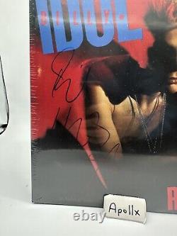 Billy Idol Rebel Yell Vinyl Expanded Edition Autographed Signed Limited 2LP New