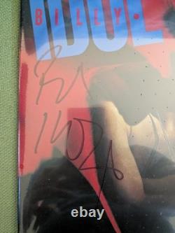 Billy Idol SIGNED Colored Vinyl 2 LP Rebel Yell EXPANDED Autographed IN HAND