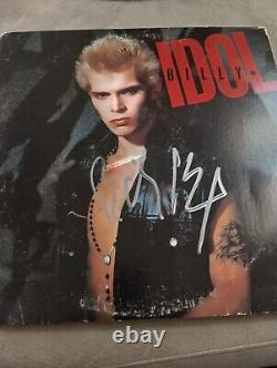 Billy Idol signed seft titled album LP vinyl Record autographed