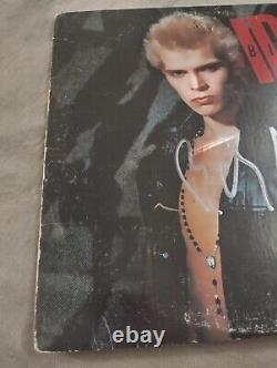 Billy Idol signed seft titled album LP vinyl Record autographed