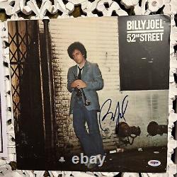 Billy Joel 52nd Street Signed Vinyl LP Record Album PSA/DNA Epperson SHIPS FREE