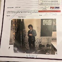 Billy Joel 52nd Street Signed Vinyl LP Record Album PSA/DNA Epperson SHIPS FREE