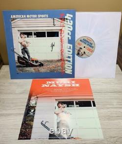 Bilmuri Signed American Motor Sports 420cc Edition Blue Splatter Vinyl