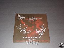 Black Sabbath Signed 7 Vinyl Ronnie James Dio Tony Iommi Geezer Heaven And Hell