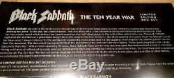 Black Sabbath Ten Year War 180g Vinyl LP LTD Box Set + Signed Art Print 56/1000