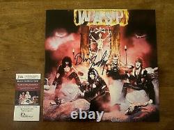 Blackie Lawless Signed W. A. S. P. Vinyl Record Jsa Authenticated