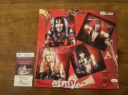 Blackie Lawless Signed W. A. S. P. Vinyl Record Jsa Authenticated