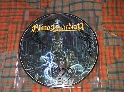 Blind Guardian Picture Disc Vinyl Lp + Tour Book Lot Autographed Nightfall