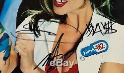 Blink 182 JSA Signed Autograph Album Vinyl Record Enema of the State