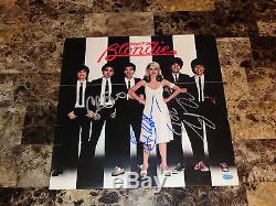 Blondie Rare Authentic Band Signed Vinyl Lp Parallel Lines Deboroah Debbie Harry