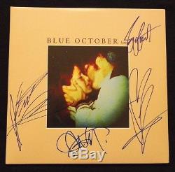 Blue October Signed Autograph Vinyl Record LP Home