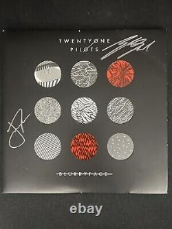 Blurryface Vinyl Signed By Twenty One Pilots Josh Dun Tyler Joseph