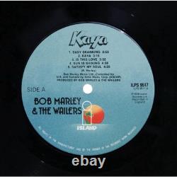 Bob Marley Kaya Record Signed