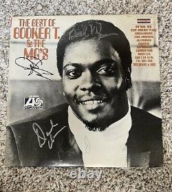 Booker T and the MG's Signed Lp Vinyl Lot Of 3 Donald Duck Dunn Steve Cropper