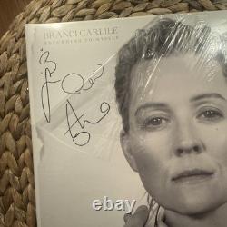 Brandi Carlile Returning to Myself SIGNED Indie Baby Pink Vinyl LP IN HAND