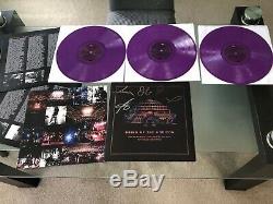 Bring Me The Horizon Live At Royal Albert Hall Purple Vinyl 3 LP Signed! BMTH