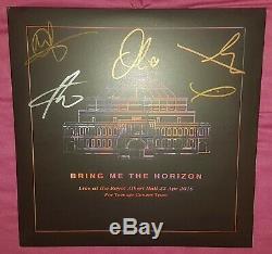 Bring Me The Horizon Live At The Royal Albert Hall Purple Vinyl, Rare, Signed
