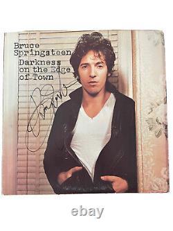 Bruce Springsteen Darkness on the Edge of Town LP Signed Autographed Vinyl