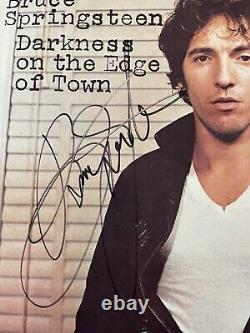 Bruce Springsteen Darkness on the Edge of Town LP Signed Autographed Vinyl