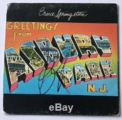Bruce Springsteen Signed Asbury Park Vinyl Record JSA COA #Z27858 Auto
