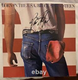 Bruce Springsteen signed Vinyl insert (not the Cover). No COA