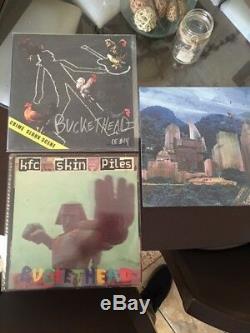 Buckethead record Vinyl lot Jacket covers limited autographed numbered