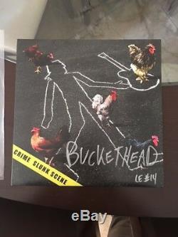 Buckethead record Vinyl lot Jacket covers limited autographed numbered