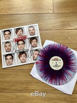 Busted Half Way There Signed Autographed Coloured Splatter Vinyl Lp Rare