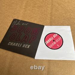 CHARLI XCX BOOM CLAP VINYL 7 Single Record with Etched B Side. New SIGNED