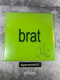 CHARLI XCX Signed Autographed BRAT Album Vinyl LP RECORD NEW SEALED Black Ice