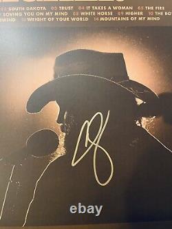 CHRIS STAPLETON Signed Higher Vinyl LP Album Autographed Record