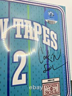 COOKIN SOUL -Raw Tapes 2 (LP) OBI Galaxy Blue Vinyl with 2 Stickers (Signed)