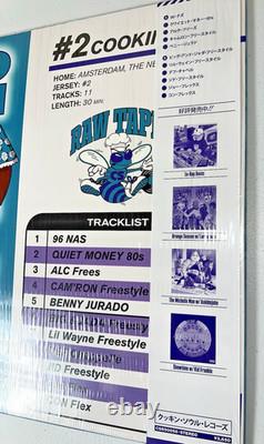 COOKIN SOUL -Raw Tapes 2 (LP) OBI Galaxy Blue Vinyl with 2 Stickers (Signed)